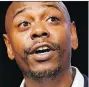  ??  ?? Dave Chappelle