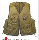  ??  ?? THE LIFE JACKET I wore was purchased in 1977 when three friends and I canoed 70 miles of the Allagash River in northern Maine. I didn’t need it then; glad I kept it, though!