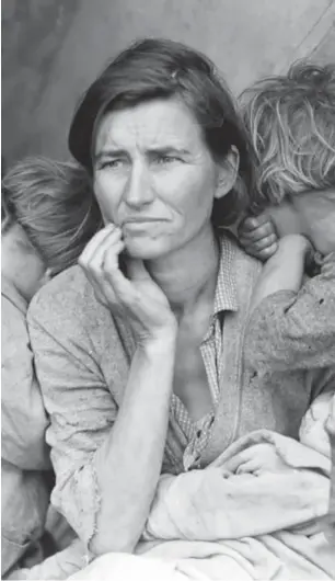  ?? PHOTO CREDIT: ?? Migrant Mother, Dorothea Lange Wikipedia