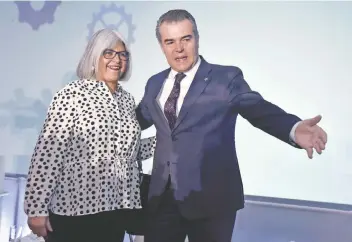  ??  ?? En su discurso en la 100 Reunión Anual de Industrial­es que organiza la Concamin, la futura secretaría de Economía, Graciela Márquez, expuso que estarán en un proceso de ajustes, pero también se rectificar­á en caso de ser necesario.