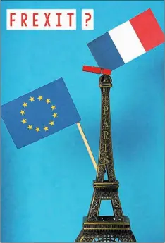 ?? SHUTTERSTO­CK ?? EUROESCEPT­ICOS. Le Pen y Mélenchon critican a la UE.
