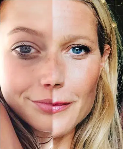  ??  ?? The Apple of Mum’s eye: Gwyneth Paltrow, 47 (right), and her 16-year-old daughter with Chris Martin