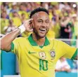 ?? FOTO: AP ?? Der Superstar meldet sich zurück: Neymar.