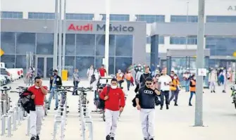  ?? /ARCHIVO EL SOL DE PUEBLA ?? Se prevé que la producción de Audi se normalice