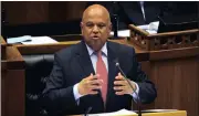  ??  ?? Finance Minister Pravin Gordhan has pulled out all the stops to reignite the economy. Picture: AP