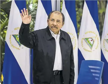  ?? Efe ?? Ortega asegura que “Colombia es el mayor productor de droga del mundo”.