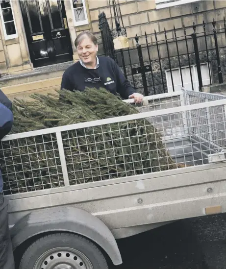  ??  ?? House, in Edinburgh. Scotland has a forestry sector making a £1 billion annual contributi­on to the nation’s economy