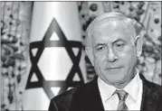  ?? MENAHEM KAHANA/GETTY-AFP ?? Israel’s attorney general is set to decide in the coming weeks on whether to indict Prime Minister Benjamin Netanyahu in a series of corruption cases.