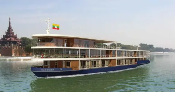  ?? AVALON WATERWAYS ?? Avalon Myanmar is the only river cruise ship that currently visits the northern reaches of the Irrawaddy River, so the interactio­ns with locals who aren’t yet used to tourists are different.