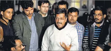  ?? SONU MEHTA/HT PHOTO ?? Chief minister Arvind Kejriwal said his office does not have files older than 10-15 days.