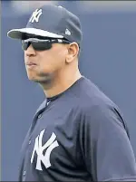  ?? N.Y. Post: Charles Wenzelberg ?? ‘A’ IS FOR ALBATROSS: When Alex Rodriguez’s $27.5 million yearly salary comes off the books next year, the Yankees will have plenty of financial maneuverab­ility.