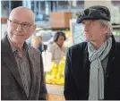  ?? MIKE YARISH THE CANADIAN PRESS ?? Alan Arkin and Michael Douglas star in Chuck Lorre’s "The Kominsky Method," which is streaming on Netflix.