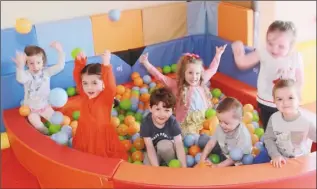  ??  ?? Children having fun in the new Soft Play Area.