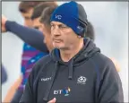  ??  ?? Vern Cotter will leave Scotland after one last Six Nations Campaign