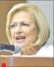  ??  ?? Alicia Pucheta, vicepresid­enta de la República y exministra de la Corte Suprema.