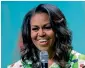  ?? AP file ?? Former first lady Michelle Obama speaks at the American Library Associatio­n annual conference in New Orleans in June. —