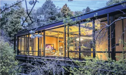  ?? PHOTOS: SUPPLIED ?? Homage . . . Nathan Taylor’s Jason Street Glass House, in Dunedin, is ambitious enough in design to bring to mind modernist greats such as Philip Johnson and Miles van der Rohe, judges say.