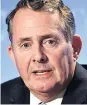  ??  ?? TARGETED Liam Fox