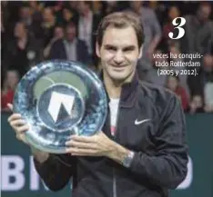  ?? | AP ?? El tenista suizo se apuntó su título 20 de Grand Slam.