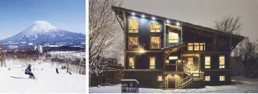  ??  ?? Six nights for 10 people at the Niseko Chalet in Japan was snapped up for P454,000.