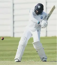  ??  ?? Hylton batsman Marlon Barclay hits out against Silksworth.