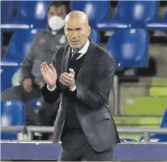  ?? // EFE ?? Zidane se conformó. “Hemos ganado un punto”, dijo