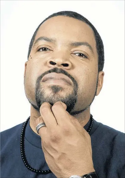  ?? Gary Friedman Los Angeles Times ?? RAPPER and actor Ice Cube has released a 25th-anniversar­y edition of his album “Death Certificat­e” with three new songs.
