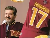  ?? AP FILE ?? NFL owners plan to discuss embattled Commanders owner Daniel Snyder at upcoming meetings in Florida, and there is renewed talk of trying to oust him.