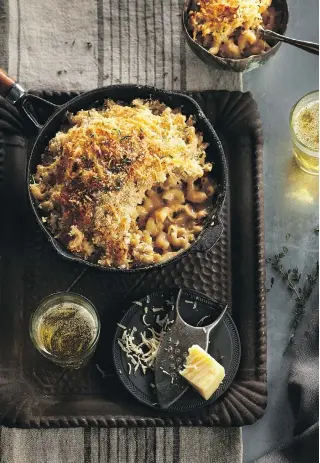  ?? PHOTOS: ROBERTO CARUSO ?? French Onion Macaroni & Cheese