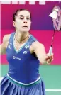  ??  ?? Carolina Marin