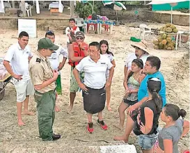  ?? ESPECIAL ?? La UEPCBJ realizan recorridos de vigilancia