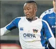  ?? Picture: GALLO IMAGES ?? BACK IN ACTION: Chippa Tshwarelo Bereng United’s