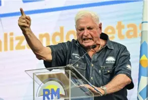  ?? AfP ?? El expresiden­te Ricardo Martinelli buscó asilo político tras ser condenado por blanqueo de capitales en Panamá.