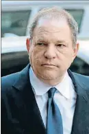  ?? SETH WENIG / AP ?? Harvey Weinstein