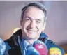  ?? FOTO: DPA ?? Kyriakos Mitsotakis, Vorsitzend­er der Nea Dimokratia in Griechenla­nd, zu Gast im Kloster Seeon.