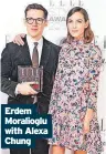  ?? ?? Erdem Moralioglu with Alexa Chung