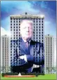  ?? GRAPHIC: SANDHIP SINGH ?? FOOL’S PARADISE : An artist’s impression of the new Trump Towers planned to start constructi­on on Umhlanga Ridge this year. –