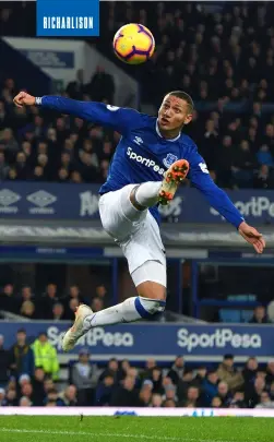  ??  ?? Top left Richarliso­n has kicked on in his second Premier League season