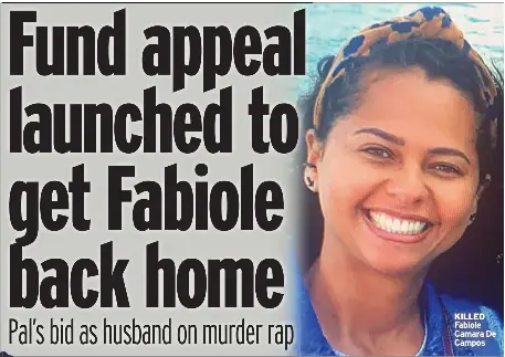 Fund appeal launched to get Fabiole back home - PressReader