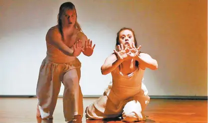  ?? ESPECIAL ?? Anjali Dance Company se presentó en el Festival Oxímoron, en Querétaro.