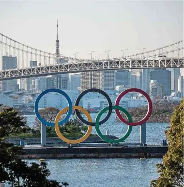  ?? Foto: Getty Images ?? Auch nach der Verschiebu­ng um ein Jahr ist noch nicht klar, ob die Olympische­n Spiele ausgetrage­n werden können.