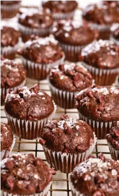  ?? ?? Double Chocolate Chip Mini Muffins