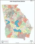  ?? Special ?? Georgia House Republican leaders released a proposed state House district map.