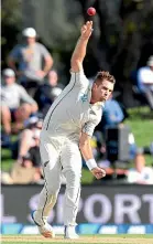  ??  ?? Tim Southee has been rested for the round one shield match.