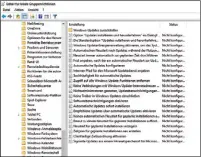  ??  ?? Rechts: In den Gruppenric­htlinien von Windows Server 2016 oder Windows Server 2012 R2 werden Rechner mit Windows 10 an WSUS angebunden.