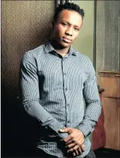  ??  ?? HONOURED: Durban actor Zamani Mbatha has been nominated for a prestigiou­s award for his role in the TV show Isithembis­o.