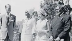  ?? ?? overseas trip: The Queen visits Kenya (photo: Getty Images)