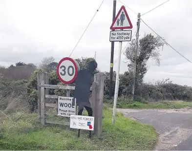  ?? WOOL PARISH CLERK ?? The name of Dorset village Wool is derived from the ancient word “welle” and has nothing to do with sheep.