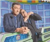  ?? ROBERT HANASHIRO, USA TODAY ?? TV hosts and longtime pals Craig Ferguson, left, and Drew Carey will do anything for a good Price.