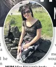  ??  ?? MUM Miss Nguyen’s body was found in a burning car